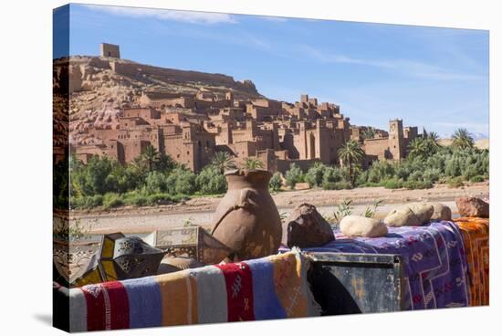 Morocco, Ouarzazate, Ait Benhaddou Cityscape-Emily Wilson-Stretched Canvas