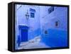 Morocco, Rif Mountains, Chefchaouen, Medina-Michele Falzone-Framed Stretched Canvas
