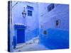 Morocco, Rif Mountains, Chefchaouen, Medina-Michele Falzone-Stretched Canvas