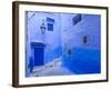 Morocco, Rif Mountains, Chefchaouen, Medina-Michele Falzone-Framed Photographic Print