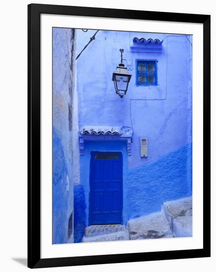 Morocco, Rif Mountains, Chefchaouen, Medina-Michele Falzone-Framed Photographic Print