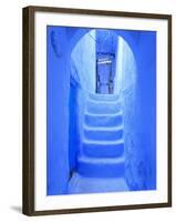 Morocco, Rif Mountains, Chefchaouen, Medina-Michele Falzone-Framed Photographic Print