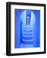 Morocco, Rif Mountains, Chefchaouen, Medina-Michele Falzone-Framed Premium Photographic Print