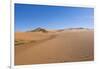 Morocco, Sahara Desert Sand Dunes in las Palmeras with Peaks and Sand-Bill Bachmann-Framed Photographic Print