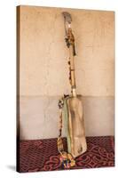 Morocco, Sahara region. Hajhouj or guembri musical instrument used in Gnawa music.-Brenda Tharp-Stretched Canvas