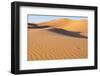 Morocco, Souss-Massa-Draa, Erg Chegaga is a Saharan sand dune.-Emily Wilson-Framed Photographic Print