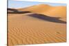 Morocco, Souss-Massa-Draa, Erg Chegaga is a Saharan sand dune.-Emily Wilson-Stretched Canvas