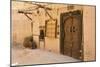 Morocco, South of Morocco, Traditionally Carved Wood Door at Tamnougalt Kasbah in the Draa Valley-Emily Wilson-Mounted Photographic Print