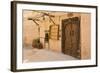 Morocco, South of Morocco, Traditionally Carved Wood Door at Tamnougalt Kasbah in the Draa Valley-Emily Wilson-Framed Photographic Print