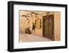 Morocco, South of Morocco, Traditionally Carved Wood Door at Tamnougalt Kasbah in the Draa Valley-Emily Wilson-Framed Photographic Print