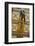 Morocco, Tinerhir. Traditional necklace of Berber woman hangs on a cabinet with camel-bone inlay-Brenda Tharp-Framed Photographic Print