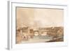 Morpeth Bridge, Northumberland, C.1801 (Pencil & W/C on Paper)-Thomas Girtin-Framed Giclee Print