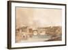 Morpeth Bridge, Northumberland, C.1801 (Pencil & W/C on Paper)-Thomas Girtin-Framed Giclee Print