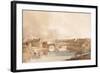 Morpeth Bridge, Northumberland, C.1801 (Pencil & W/C on Paper)-Thomas Girtin-Framed Giclee Print