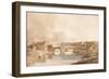 Morpeth Bridge, Northumberland, C.1801 (Pencil & W/C on Paper)-Thomas Girtin-Framed Giclee Print