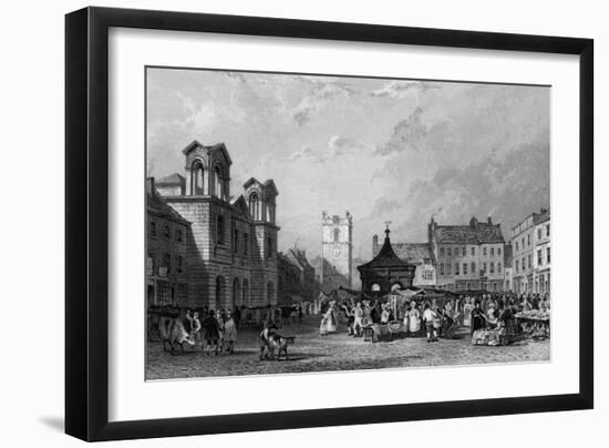 Morpeth, Northumberland-Thomas Allom-Framed Art Print