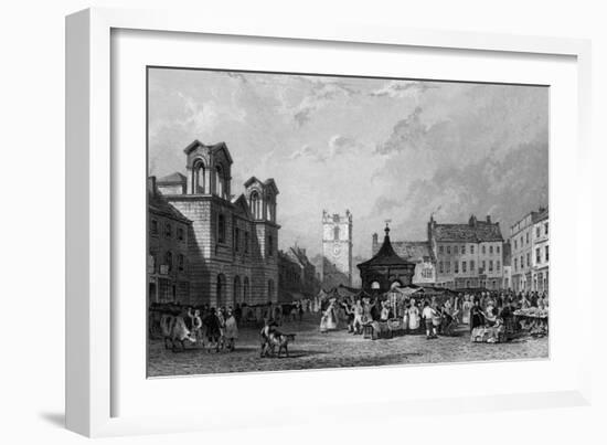 Morpeth, Northumberland-Thomas Allom-Framed Art Print