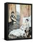 Morphine Addicts 1897 Painting by Jacques-Joseph Moreau-Chris Hellier-Framed Stretched Canvas