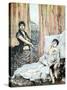 Morphine Addicts 1897 Painting by Jacques-Joseph Moreau-Chris Hellier-Stretched Canvas