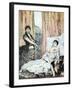 Morphine Addicts 1897 Painting by Jacques-Joseph Moreau-Chris Hellier-Framed Photographic Print