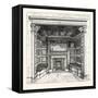 Morris and Co., Chimney Piece in the Ambassadors' Room, St. James's Palace, London, Uk-null-Framed Stretched Canvas