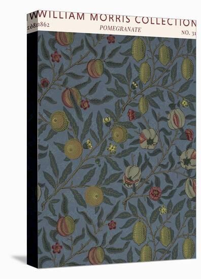 Morris Collection - Pomegranate-The Drammis Collection-Stretched Canvas