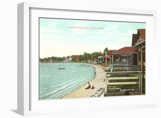 Morris Cove, New Haven, Connecticut-null-Framed Art Print