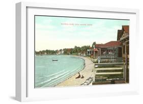 Morris Cove, New Haven, Connecticut-null-Framed Art Print