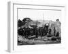 Morris Island, SC, Trench Field Officer Headquarters, Civil War-Lantern Press-Framed Art Print