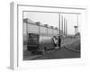 Morris J4 Van at the Park Gate Iron and Steel Company, Rotherham, South Yorkshire, 1964-Michael Walters-Framed Photographic Print