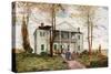 Morris-Jumel Mansion, Washington Heights, C18th Century-James Preston-Stretched Canvas