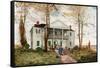 Morris-Jumel Mansion, Washington Heights, C18th Century-James Preston-Framed Stretched Canvas