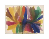 Point of Tranquility, (1959-1960)-Morris Louis-Framed Art Print