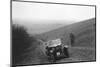 Morris Minor competing in a trial, Crowell Hill, Chinnor, Oxfordshire, 1930s-Bill Brunell-Mounted Photographic Print