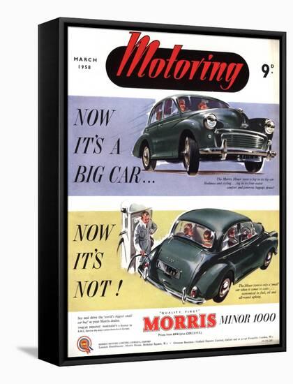 Morris Minor, UK, 1950-null-Framed Stretched Canvas