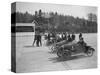 Morris, Morgan and Crouch cars on the start line of a motor race, Brooklands, 1914-Bill Brunell-Stretched Canvas