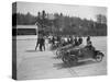 Morris, Morgan and Crouch cars on the start line of a motor race, Brooklands, 1914-Bill Brunell-Stretched Canvas