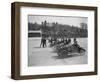 Morris, Morgan and Crouch cars on the start line of a motor race, Brooklands, 1914-Bill Brunell-Framed Photographic Print