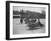 Morris, Morgan and Crouch cars on the start line of a motor race, Brooklands, 1914-Bill Brunell-Framed Photographic Print