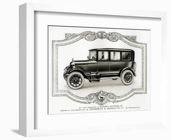 Morris Motors Automobile, from Penrose Annual-null-Framed Giclee Print