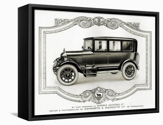 Morris Motors Automobile, from Penrose Annual-null-Framed Stretched Canvas