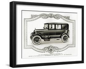 Morris Motors Automobile, from Penrose Annual-null-Framed Giclee Print