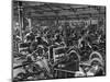 Morris Motors Automobiles in Production-null-Mounted Photographic Print