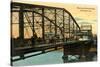 Morrison Street Bridge, Portland, Oregon-null-Stretched Canvas