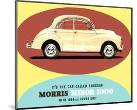 Morriss Minor 1000 - Success-null-Mounted Art Print