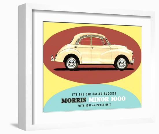 Morriss Minor 1000 - Success-null-Framed Art Print