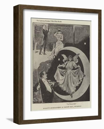 Morritt's Entertainment at Prince's Hall, Piccadilly-Alexander Stuart Boyd-Framed Giclee Print