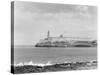 Morro Castle from Cabanas (Sunset), Havana, Cuba-William Henry Jackson-Stretched Canvas