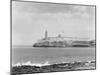 Morro Castle from Cabanas (Sunset), Havana, Cuba-William Henry Jackson-Mounted Photo