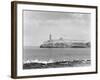 Morro Castle from Cabanas (Sunset), Havana, Cuba-William Henry Jackson-Framed Photo